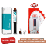 Buy i-FIX Duo and Get a FREE CEMEL Articulating Paper I-Form