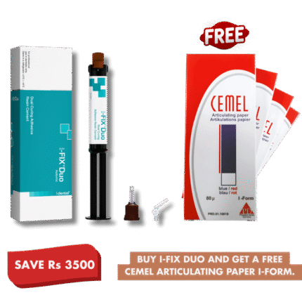 Buy i-FIX Duo and Get a FREE CEMEL Articulating Paper I-Form