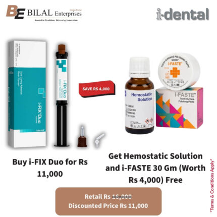 Buy i-FIX Duo and Get Hemostatic Solution and i-FASTE 30 Gm Free