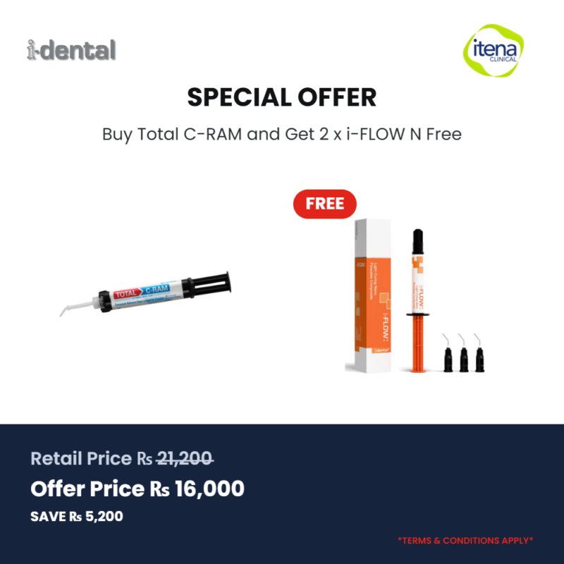Buy Total C-RAM and Get 2 x i-FLOW N Free