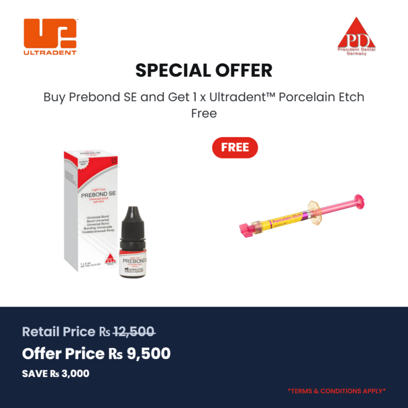 Buy Prebond SE and Get 1 x Ultradent™ Porcelain Etch Free
