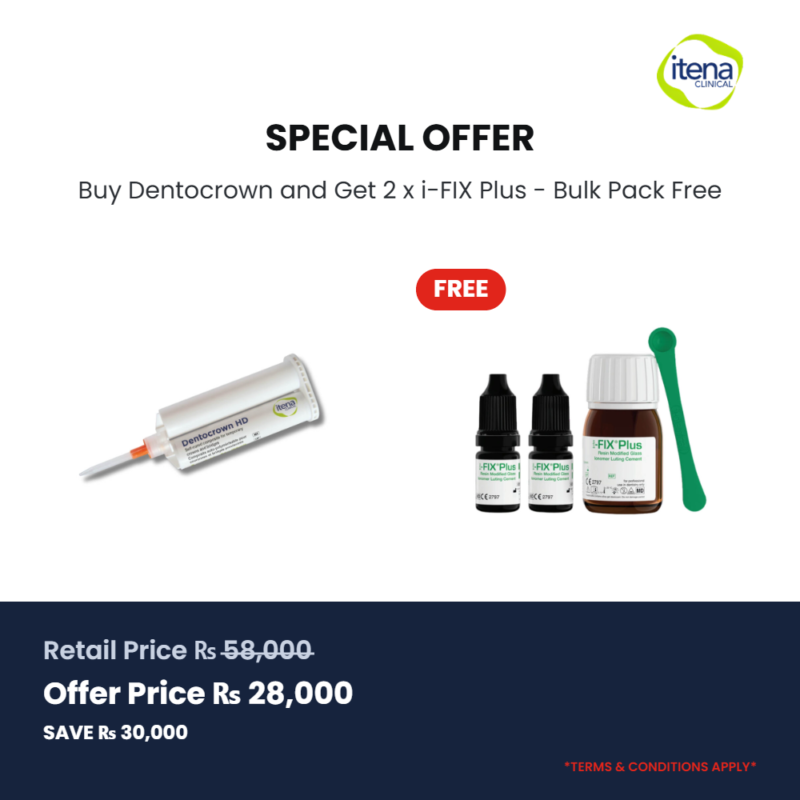 Buy Dentocrown and Get 2 x i-FIX Plus – Bulk Pack Free