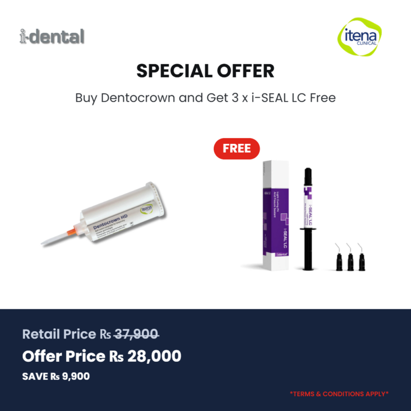 Buy Dentocrown and Get 3 x i-SEAL LC Free